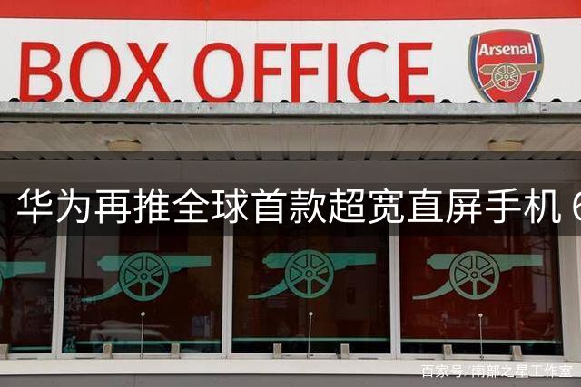 华为再推全球首款超宽直屏手机 6.39英寸极致窄边框设计惊艳亮相